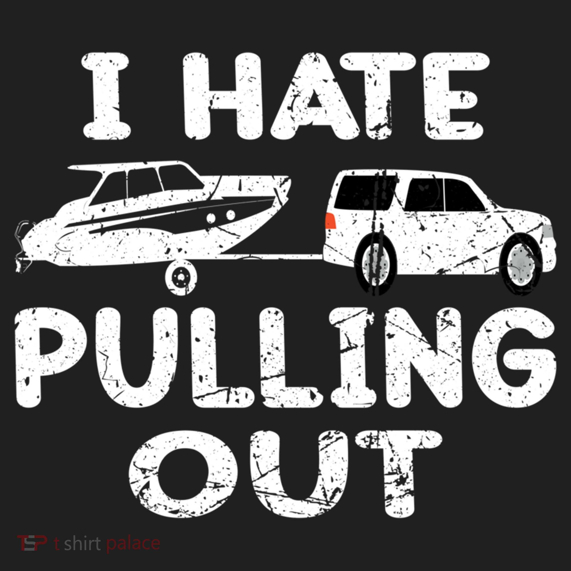 I Hate Pulling Out Retro Boating Boat Captain Gift Hat