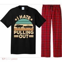 I Hate Pulling Out Boating Funny Retro Boat Captain Gift Pajama Set thumb 0