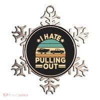 I Hate Pulling Out Boating Funny Retro Boat Captain Gift Ornament thumb 0