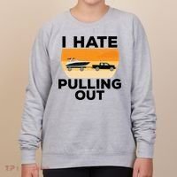 I Hate Pulling Out Boating Funny Retro Boat Captain Gift Women's Sweatshirt thumb 0
