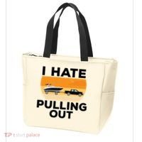 I Hate Pulling Out Boating Funny Retro Boat Captain Gift Tote Bag thumb 3