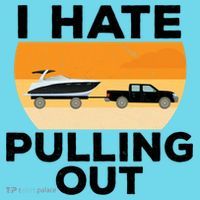 I Hate Pulling Out Boating Funny Retro Boat Captain Gift Kids Long Sleeve Shirt thumb 2