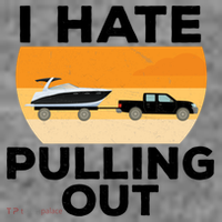 I Hate Pulling Out Boating Funny Retro Boat Captain Gift Toddler Hoodie thumb 2