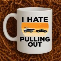 I Hate Pulling Out Boating Funny Retro Boat Captain Gift Coffee Mug thumb 2