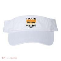 I Hate Pulling Out Boating Funny Retro Boat Captain Gift Visor thumb 0