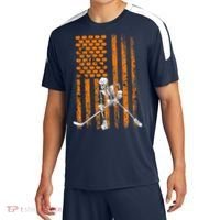 Ice Hockey Player Fan Gift Skeleton Halloween Sport-Tek Competitor United Soccer Jersey thumb 0