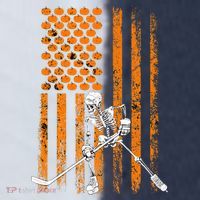 Ice Hockey Player Fan Gift Skeleton Halloween Sport-Tek Competitor United Soccer Jersey thumb 4