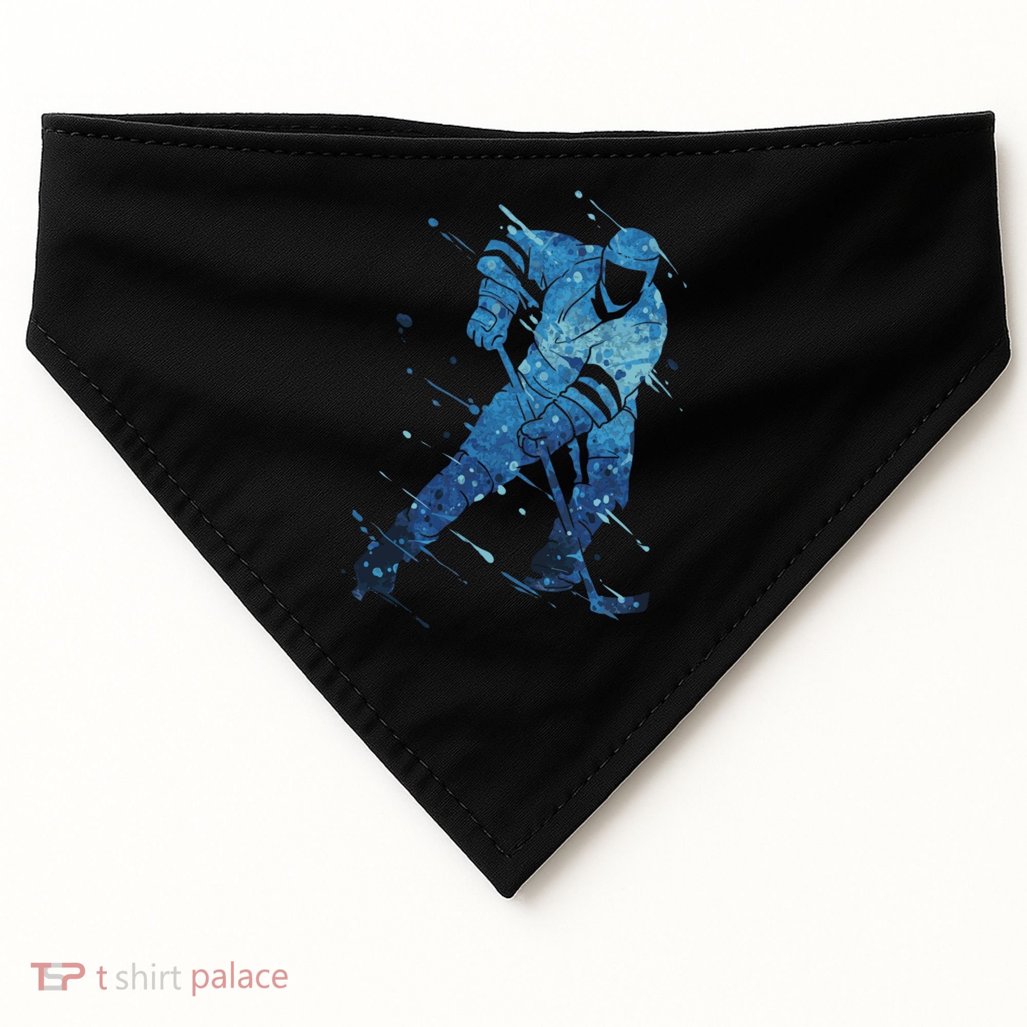 Ice Hockey Player Meaningful Gift USA-Made Doggie Bandana