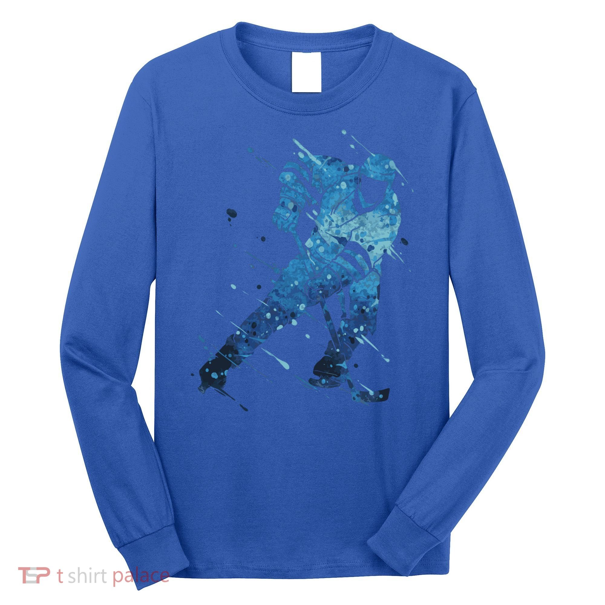 Ice Hockey Player Meaningful Gift Long Sleeve Shirt
