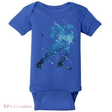 Ice Hockey Player Meaningful Gift Baby Bodysuit