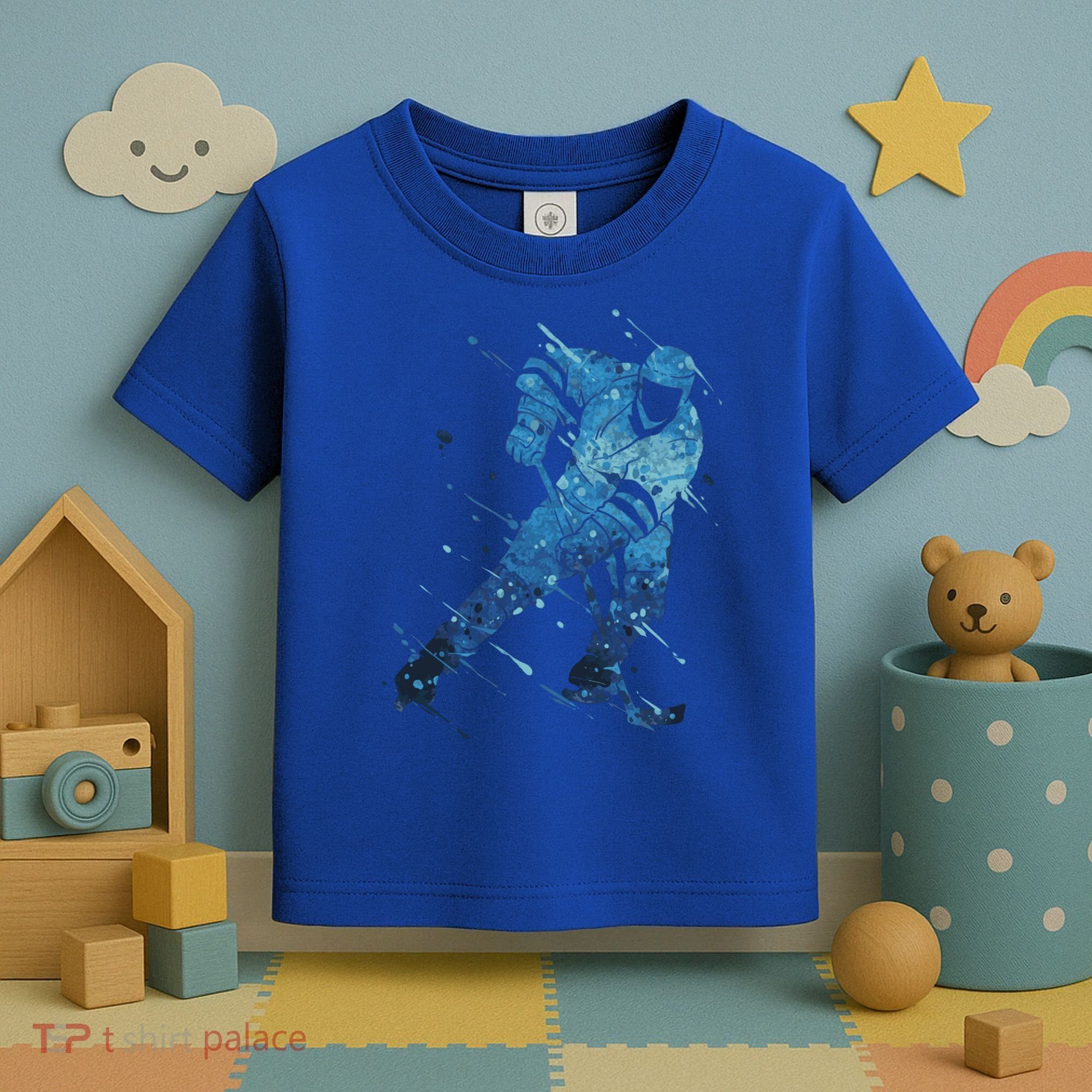 Ice Hockey Player Meaningful Gift Toddler T-Shirt
