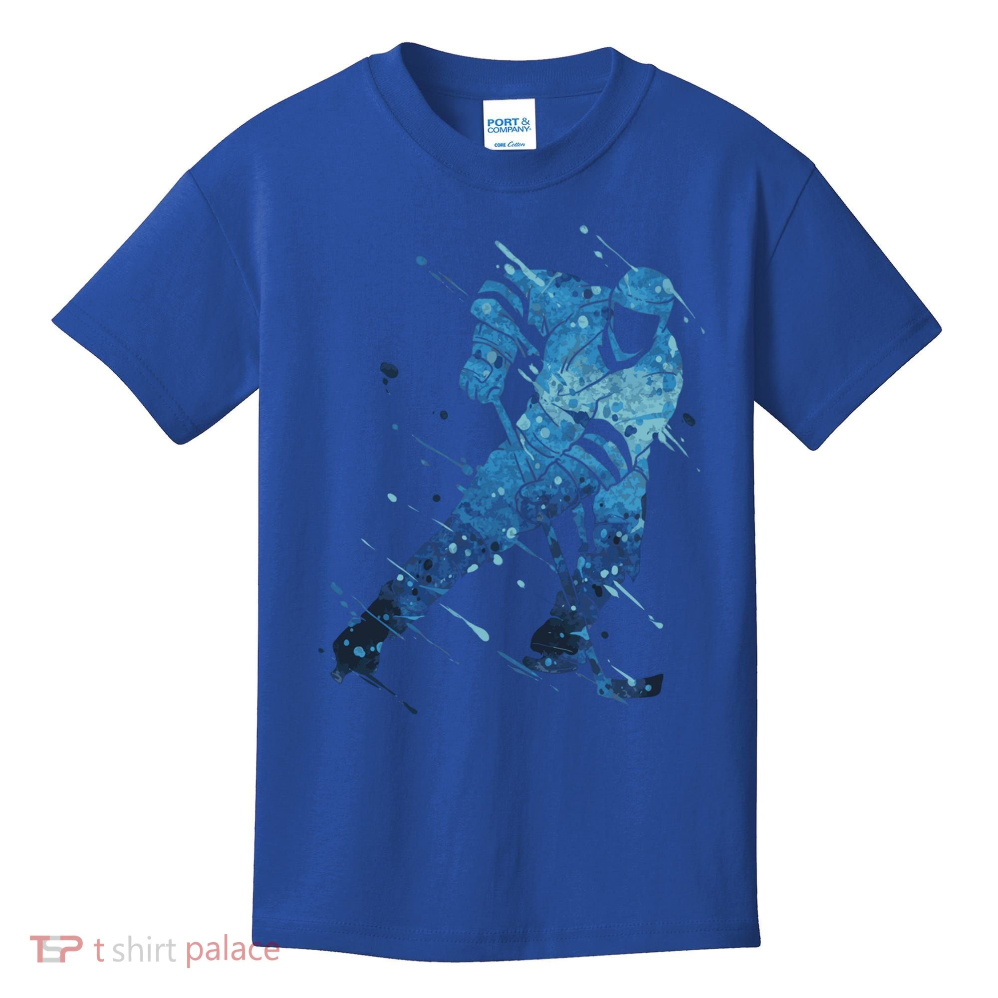 Ice Hockey Player Meaningful Gift Kids T-Shirt