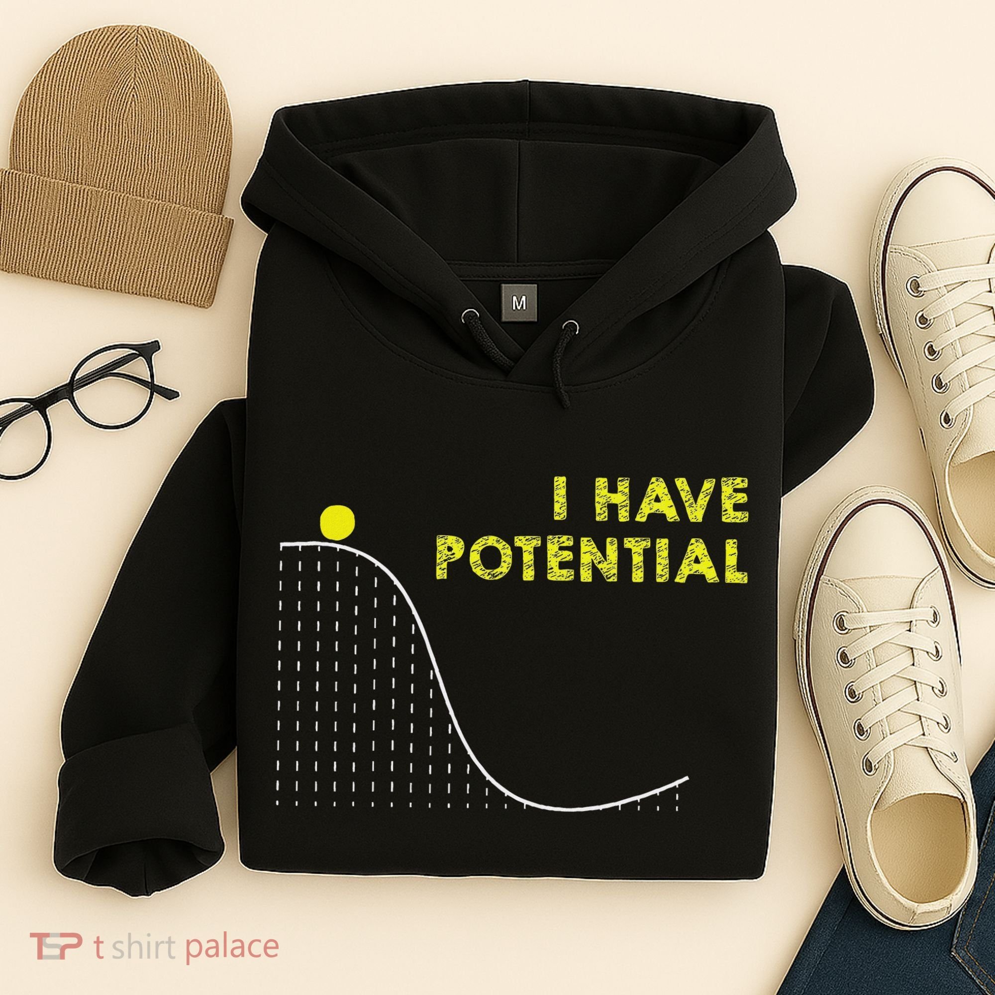 I Have Potential Science And Physics Gag Pun Hoodie