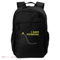 I Have Potential Science And Physics Gag Pun Backpack thumb 0