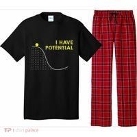 I Have Potential Science And Physics Gag Pun Pajama Set thumb 0