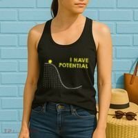 I Have Potential Science And Physics Gag Pun Women's Tank Top thumb 2