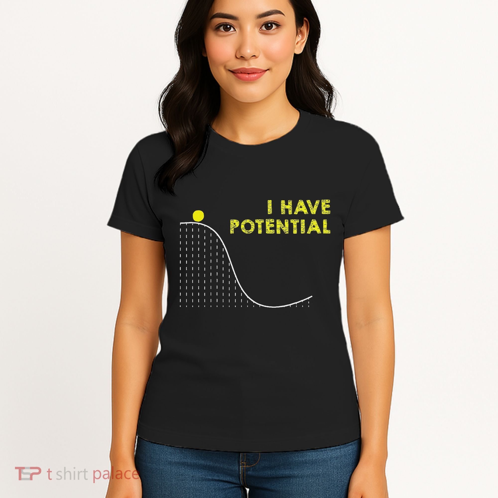 I Have Potential Science And Physics Gag Pun Women's T-Shirt