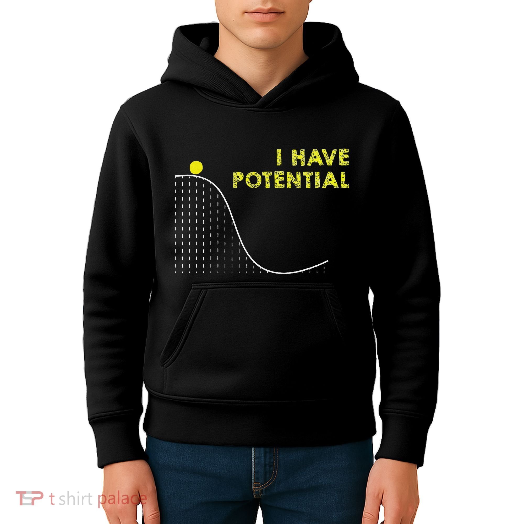 I Have Potential Science And Physics Gag Pun Kids Hoodie