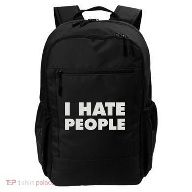 I Hate People Backpack