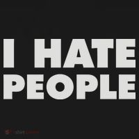 I Hate People Backpack thumb 2