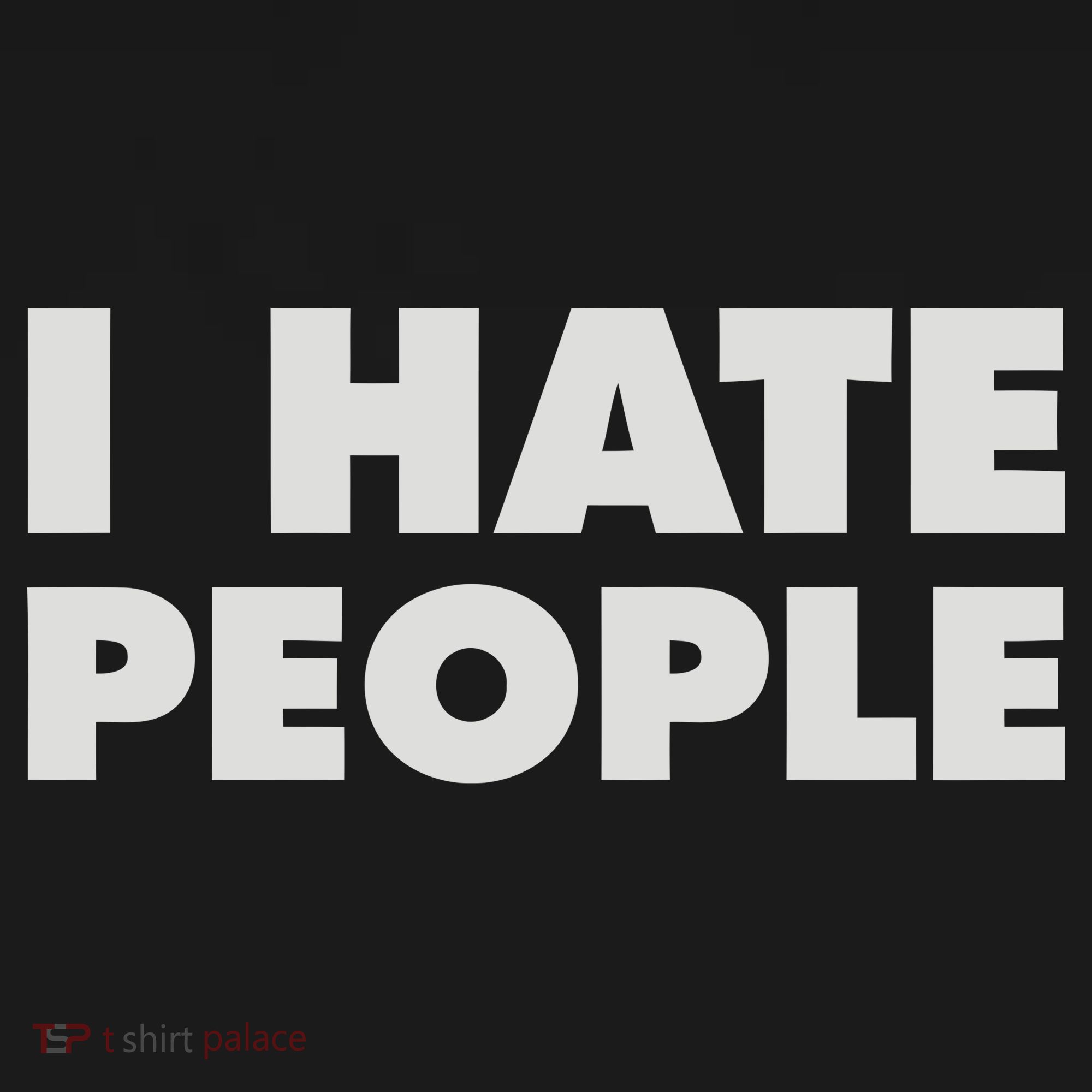 I Hate People Ornament