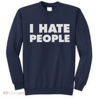 I Hate People Sweatshirt thumb 0