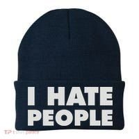 I Hate People Beanie thumb 0
