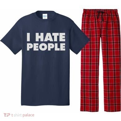 I Hate People Pajama Set