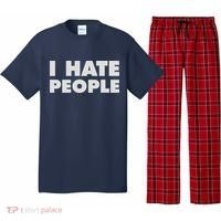 I Hate People Pajama Set thumb 0