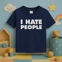 I Hate People Toddler T-Shirt thumb 3
