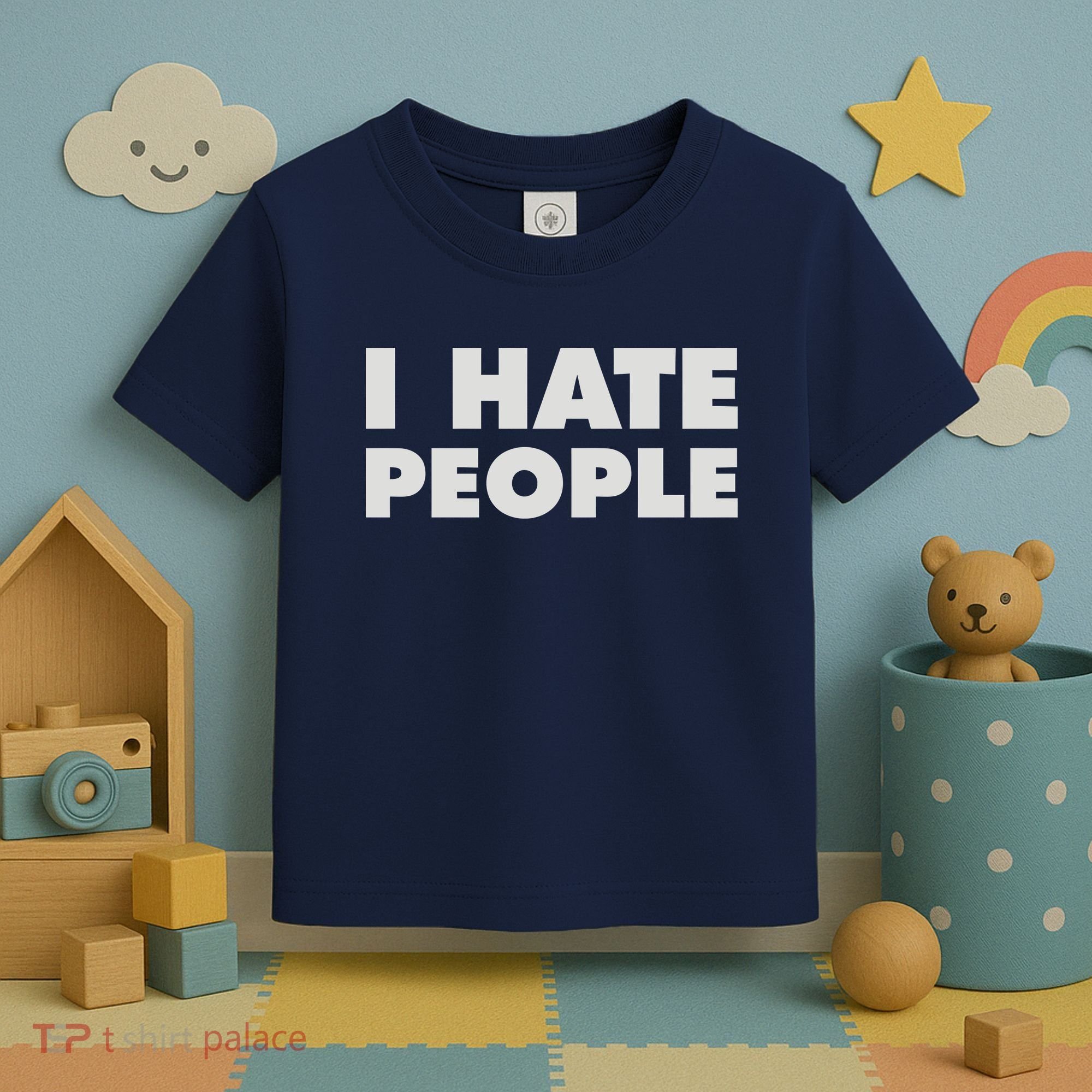 I Hate People Toddler T-Shirt