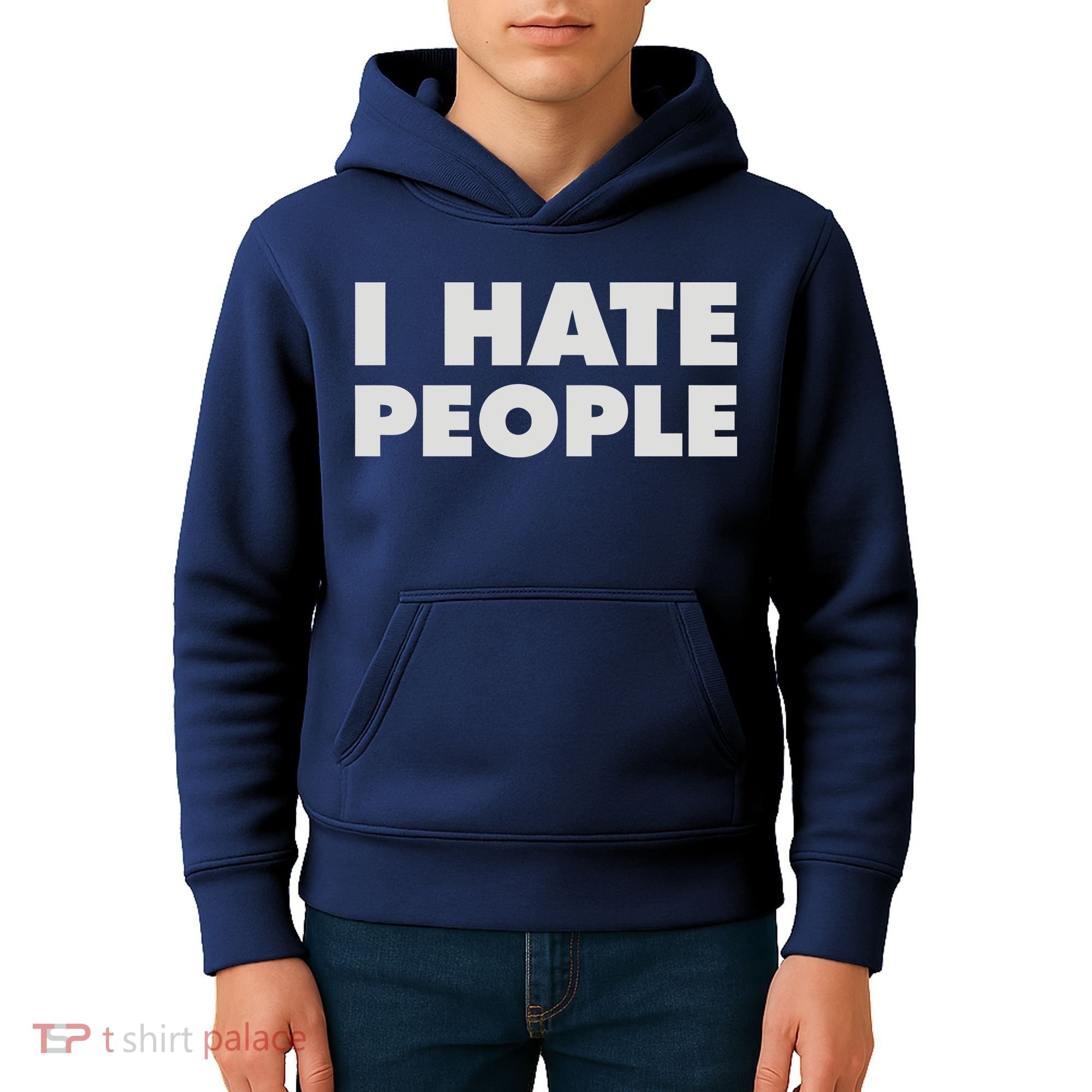 I Hate People Kids Hoodie