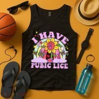 I Have Pubic Lice Tank Top thumb 4
