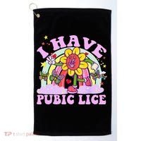 I Have Pubic Lice Golf Towel thumb 0