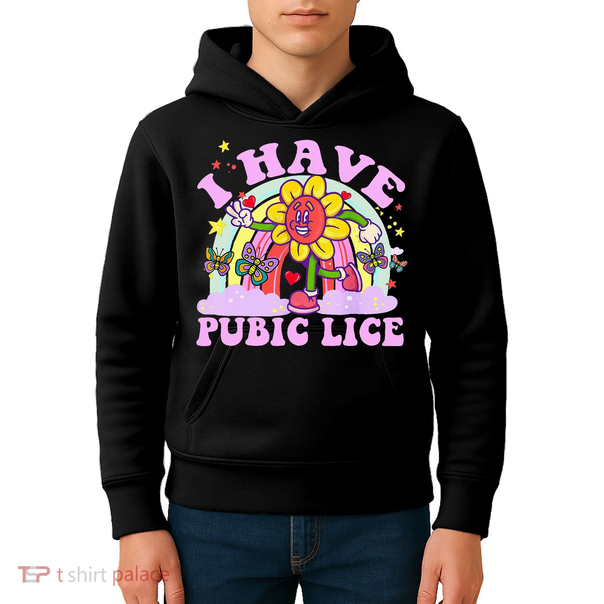 I Have Pubic Lice Kids Hoodie