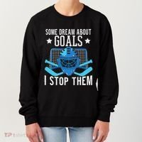 Ice Hockey Player Ice Hockey Goalie Women's Sweatshirt thumb 0