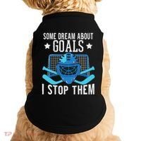 Ice Hockey Player Ice Hockey Goalie Doggie Tank thumb 0