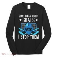 Ice Hockey Player Ice Hockey Goalie Long Sleeve Shirt thumb 0