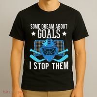 Ice Hockey Player Ice Hockey Goalie T-Shirt thumb 3