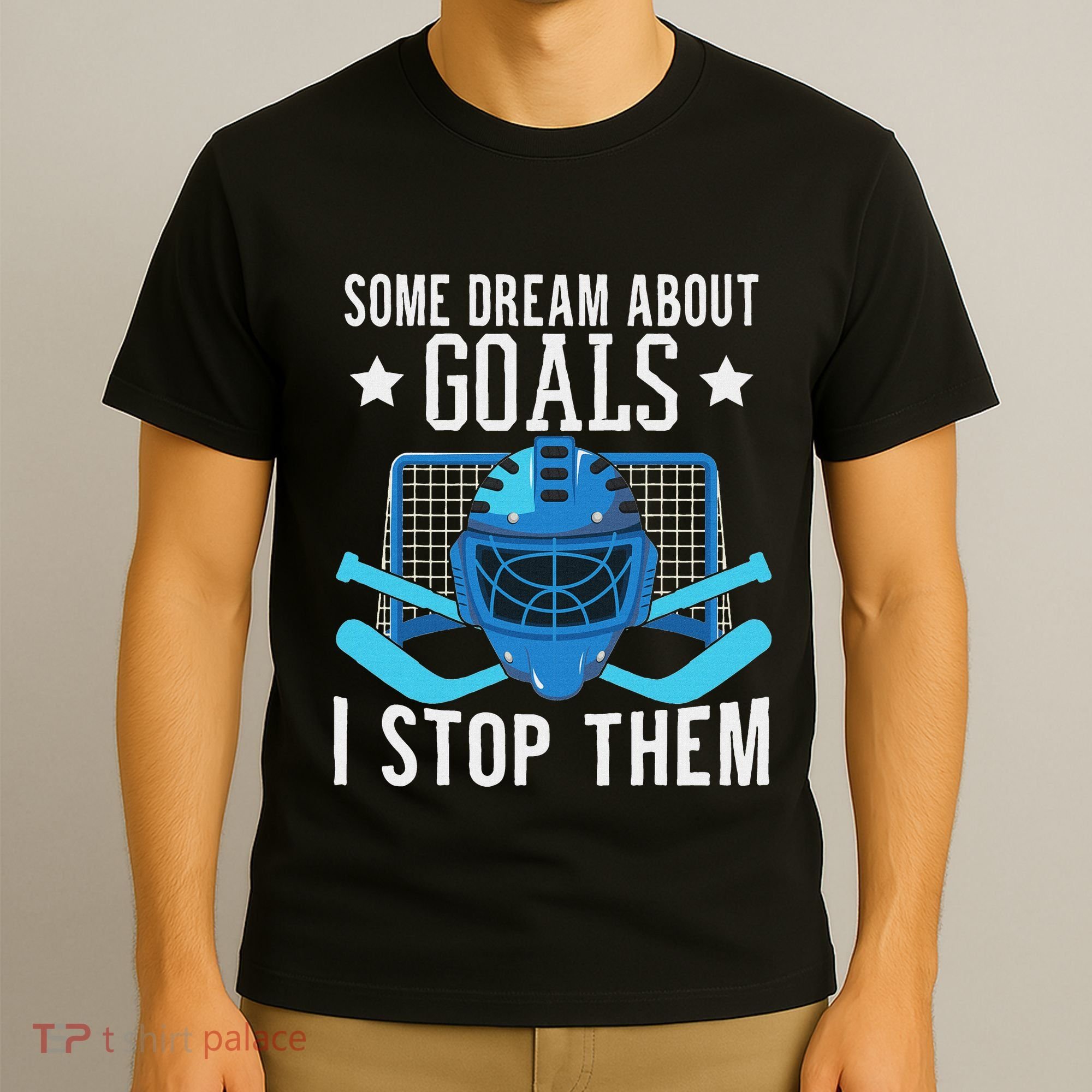 Ice Hockey Player Ice Hockey Goalie T-Shirt