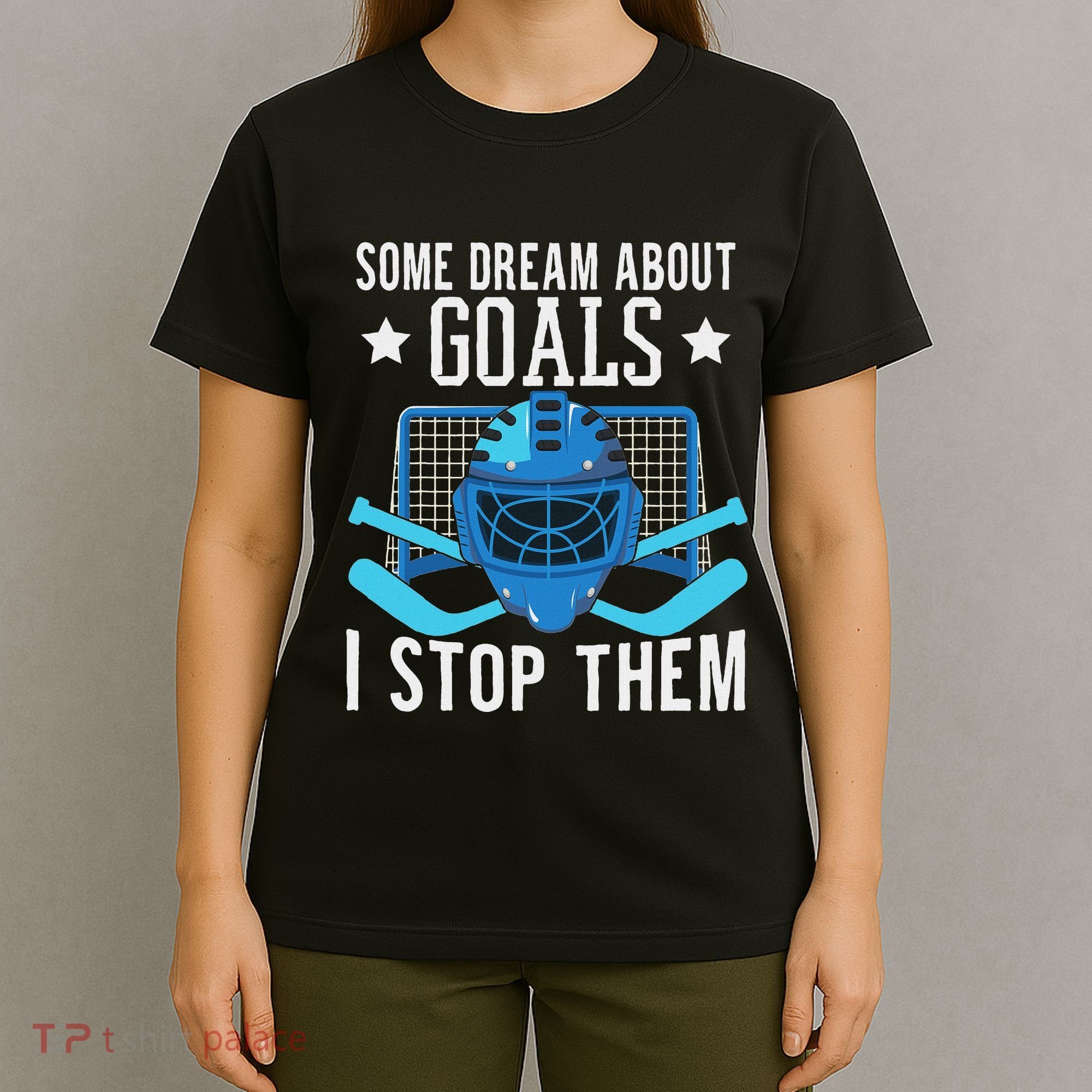 Ice Hockey Player Ice Hockey Goalie T-Shirt
