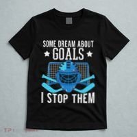 Ice Hockey Player Ice Hockey Goalie T-Shirt thumb 5