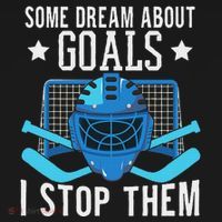 Ice Hockey Player Ice Hockey Goalie Women's Hoodie thumb 2