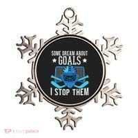 Ice Hockey Player Ice Hockey Goalie Ornament thumb 0