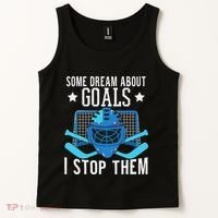 Ice Hockey Player Ice Hockey Goalie Tank Top thumb 2