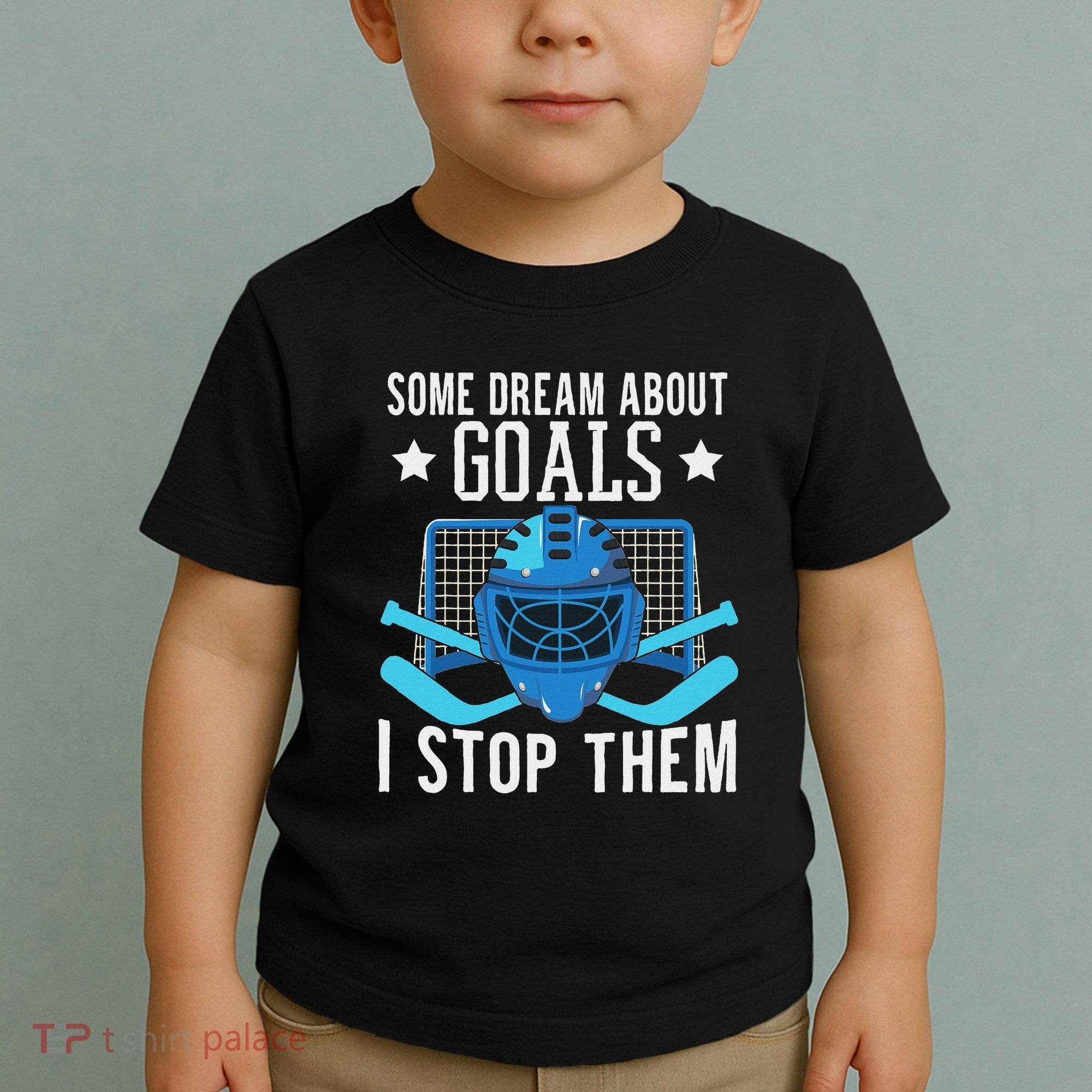 Ice Hockey Player Ice Hockey Goalie Toddler T-Shirt