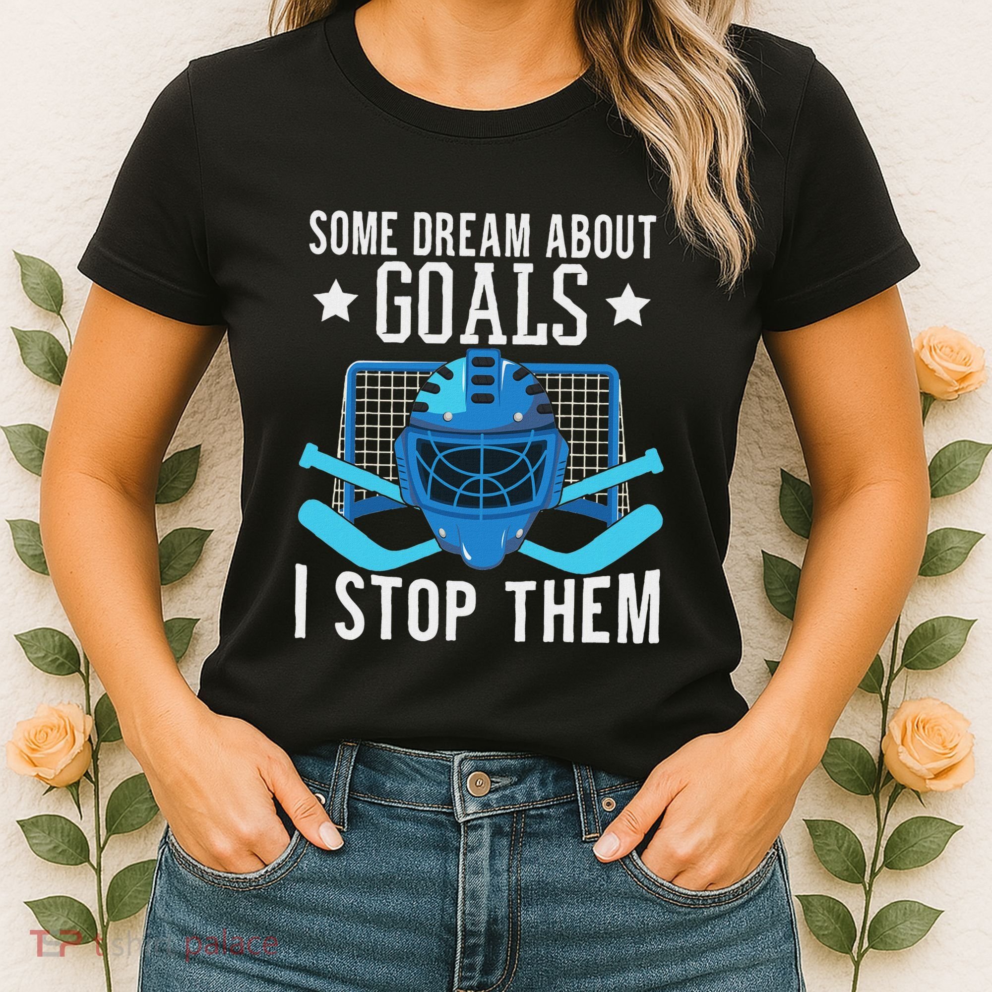 Ice Hockey Player Ice Hockey Goalie Women's T-Shirt