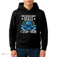 Ice Hockey Player Ice Hockey Goalie Kids Hoodie thumb 4
