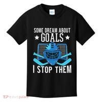 Ice Hockey Player Ice Hockey Goalie Kids T-Shirt thumb 0