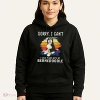 I Have Plans With My Bernedoodle Funny Dog Lover Hoodie thumb 5